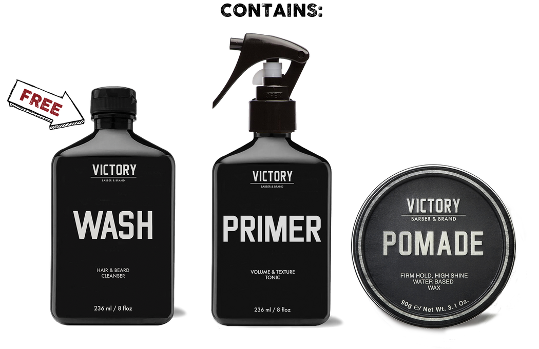 Classic Gentleman's Grooming Kit (FREE WASH)