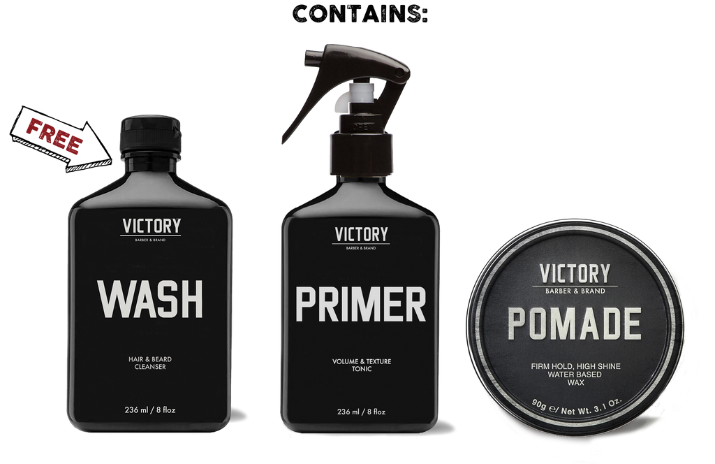 Classic Gentleman's Grooming Kit (FREE WASH) — Victory Barber & Brand ...