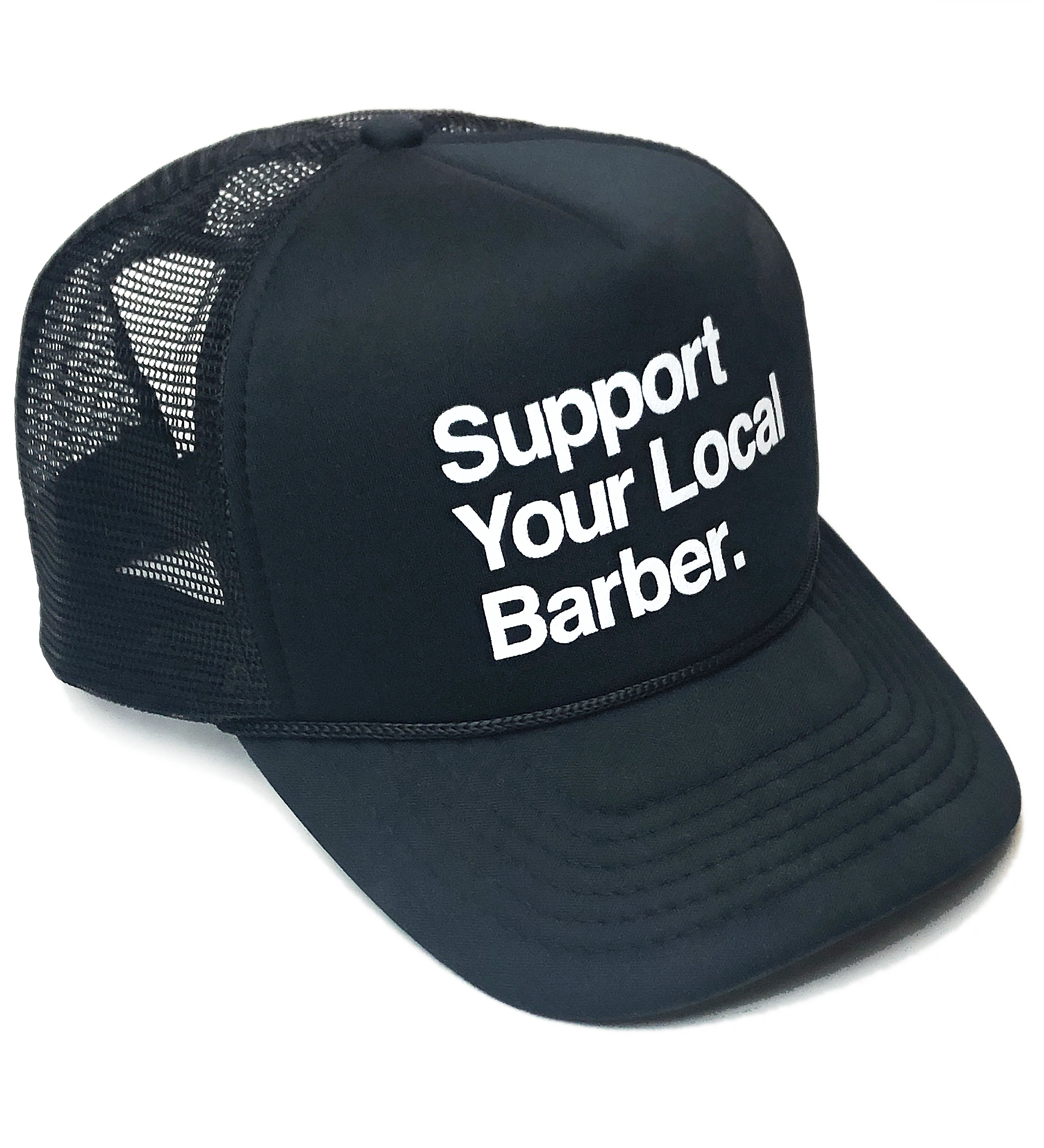 帽子 IDEASWAM HEAD SHOT TRUCKER CAP (Black) Dark trucker style cap – BMW Motorrad Club Québec inc.