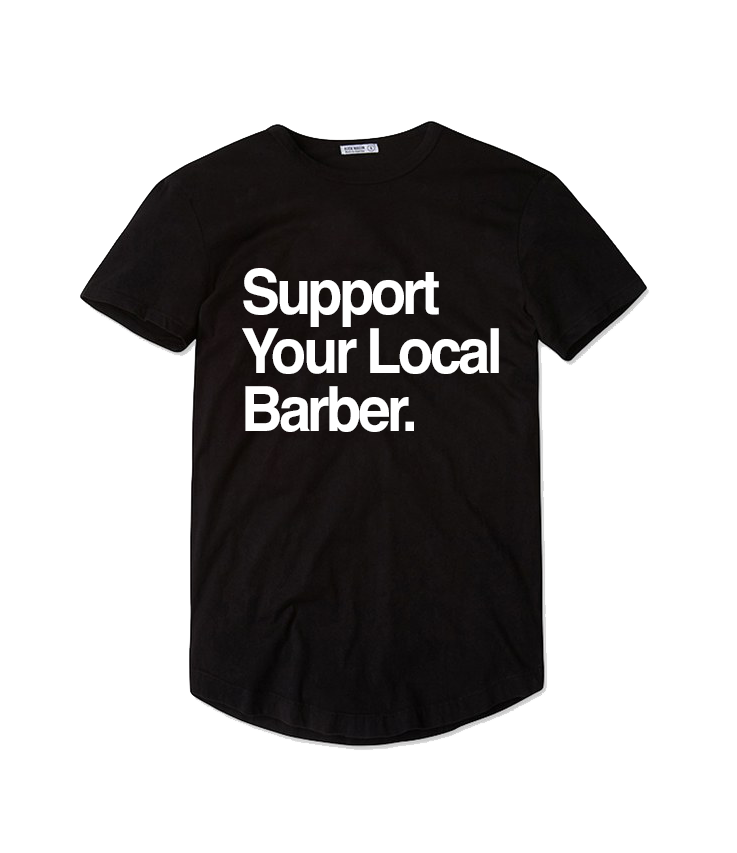 Support Your Local Barber T-shirt